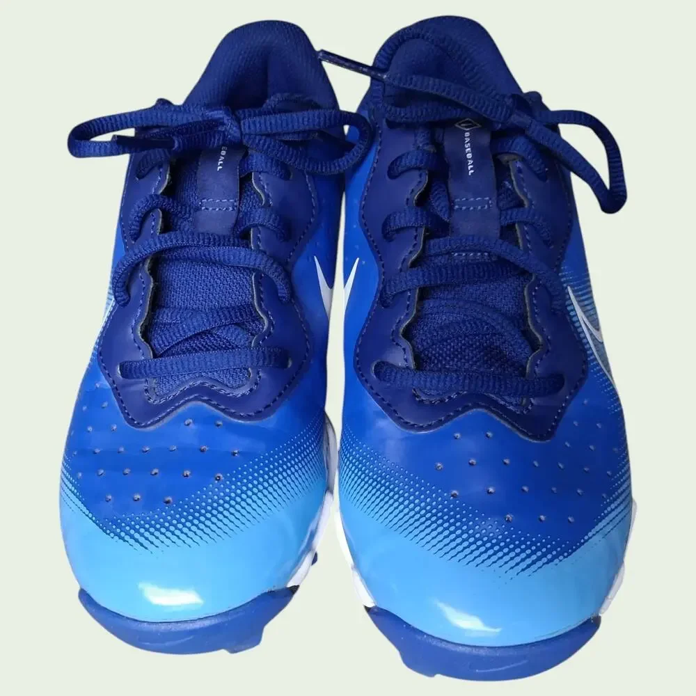 Nike Diamond Clutch BG Baseball Cleats Blue White Youth US 4.5Y DQ5252-414